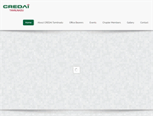 Tablet Screenshot of credaitamilnadu.org